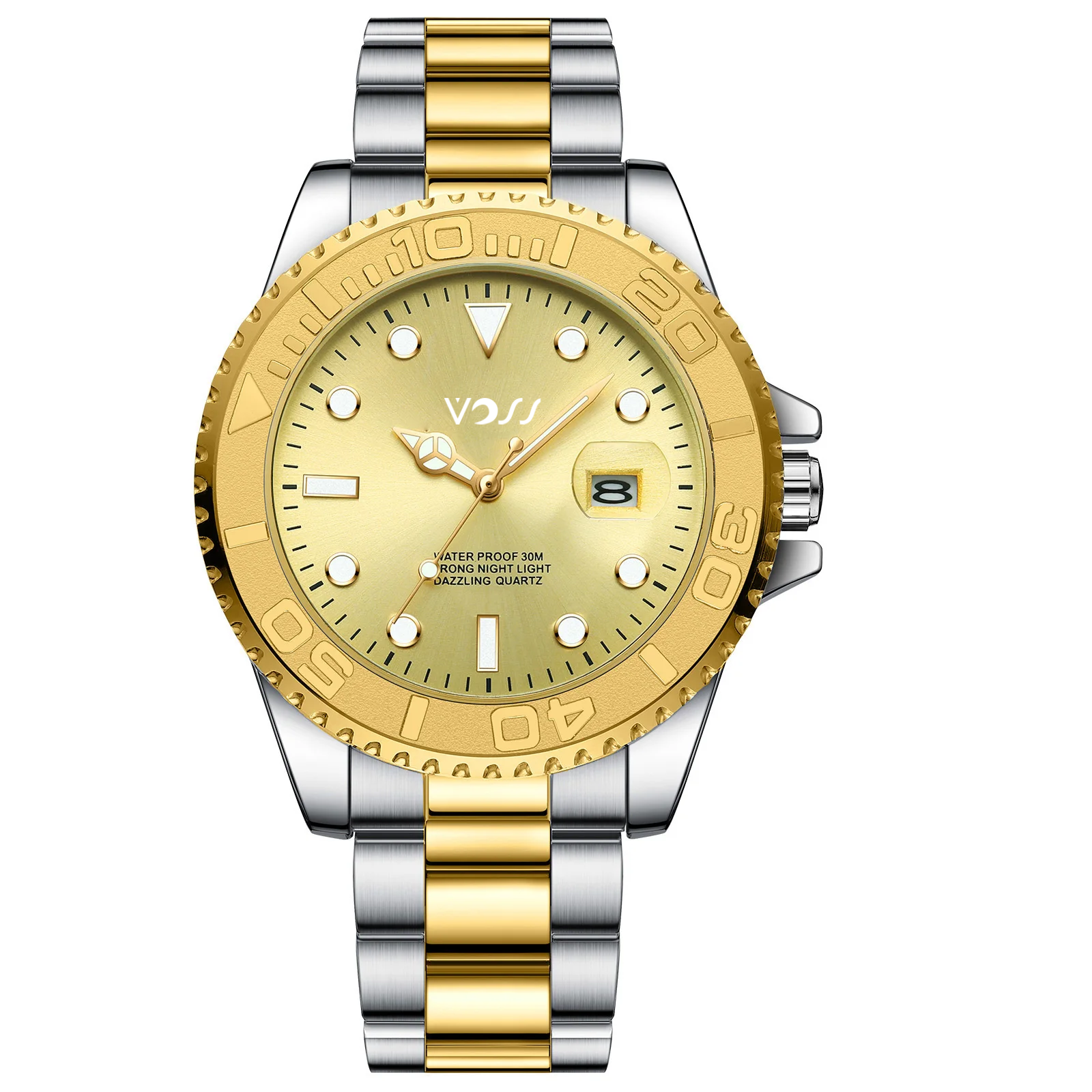 Voss Submariner White Gold
